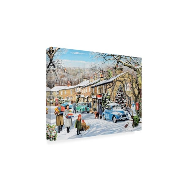 Trevor Mitchell 'Home For Christmas' Canvas Art,35x47